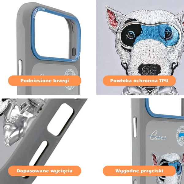 Dėklas Nimmy Cool&Cute 2.0 Nag Case, skirtas iPhone 17 Pro Max – Pilka aprašymas - Prekės nuotrauka Dėklas Nimmy Cool&Cute 2.0 Nag Case, skirtas iPhone 17 Pro Max – Pilka aprašymas - Prekės nuotrauka