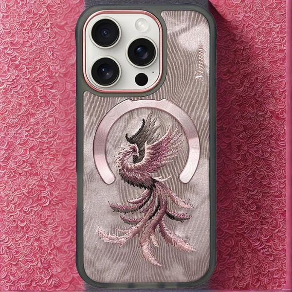 Dėklas Nimmy Magnetic Fantasy Animal MagSafe skirtas Apple iPhone 16 Pro Max rose aukso spalvos aprašymas - Prekės nuotrauka Dėklas Nimmy Magnetic Fantasy Animal MagSafe skirtas Apple iPhone 16 Pro Max rose aukso spalvos aprašymas - Prekės nuotrauka