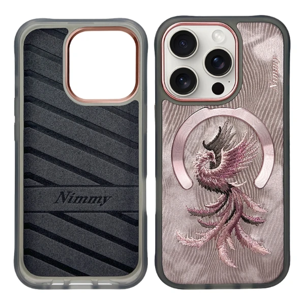 Dėklas Nimmy Magnetic Fantasy Animal MagSafe skirtas Apple iPhone 16 Pro Max rose aukso spalvos aprašymas - Prekės nuotrauka Dėklas Nimmy Magnetic Fantasy Animal MagSafe skirtas Apple iPhone 16 Pro Max rose aukso spalvos aprašymas - Prekės nuotrauka