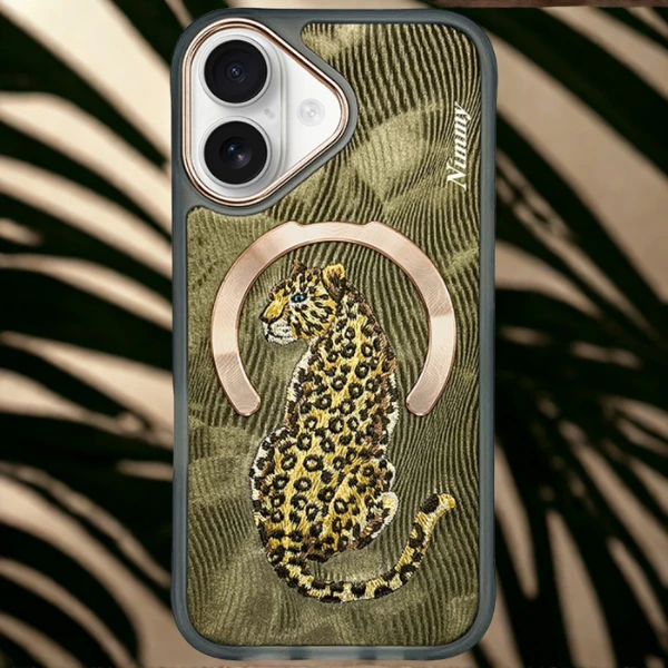 Dėklas Nimmy Magnetic Fantasy Animal MagSafe skirtas Apple iPhone 16 aukso spalvos aprašymas - Prekės nuotrauka