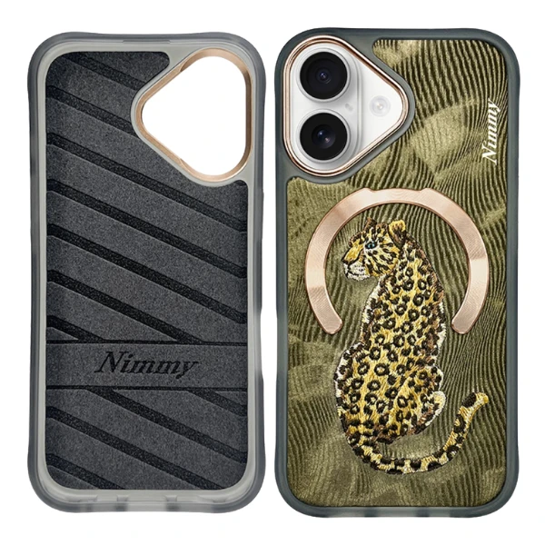 Dėklas Nimmy Magnetic Fantasy Animal MagSafe skirtas Apple iPhone 16 aukso spalvos aprašymas - Prekės nuotrauka