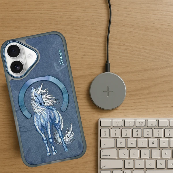 Dėklas Nimmy Magnetic Fantasy Animal MagSafe skirtas Apple iPhone 16 mėlynos spalvos aprašymas - Prekės nuotrauka Dėklas Nimmy Magnetic Fantasy Animal MagSafe skirtas Apple iPhone 16 mėlynos spalvos aprašymas - Prekės nuotrauka