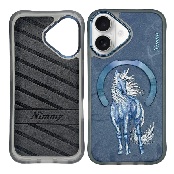 Dėklas Nimmy Magnetic Fantasy Animal MagSafe skirtas Apple iPhone 16 mėlynos spalvos aprašymas - Prekės nuotrauka Dėklas Nimmy Magnetic Fantasy Animal MagSafe skirtas Apple iPhone 16 mėlynos spalvos aprašymas - Prekės nuotrauka