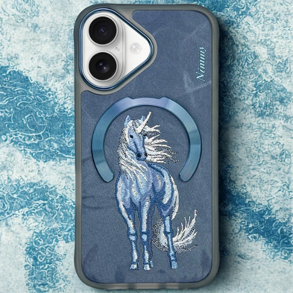 Dėklas Nimmy Magnetic Fantasy Animal MagSafe skirtas Apple iPhone 16 mėlynos spalvos aprašymas - Prekės nuotrauka Dėklas Nimmy Magnetic Fantasy Animal MagSafe skirtas Apple iPhone 16 mėlynos spalvos aprašymas - Prekės nuotrauka