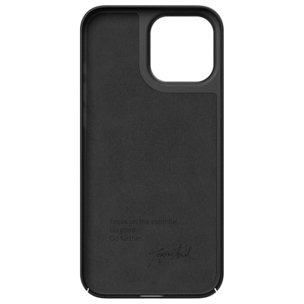 Karl Lagerfeld Apple Dėklas Nudient Thin V3 MagSafe skirtas iPhone 13 Pro Max juodos spalvos aprašymas - Prekės nuotrauka