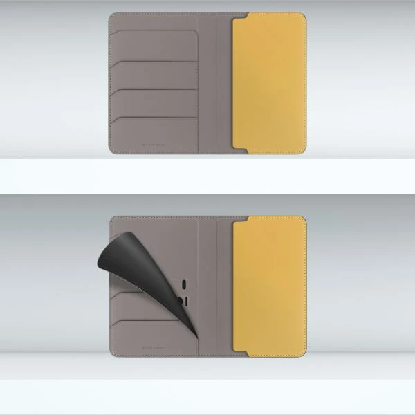 Dėklas pasui UNIQ Belmont RFID blokavimas pilkai geltonos spalvos aprašymas - Prekės nuotrauka Dėklas pasui UNIQ Belmont RFID blokavimas pilkai geltonos spalvos aprašymas - Prekės nuotrauka