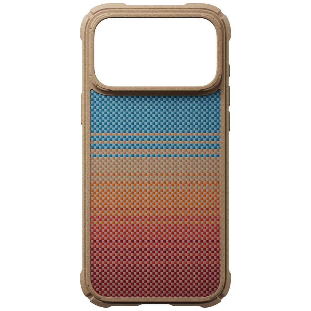 Dėklas PITAKA Cairn Case California Dream 01, skirtas iPhone 18 Pro Max / 17 Pro Max, sunset aprašymas - Prekės nuotrauka