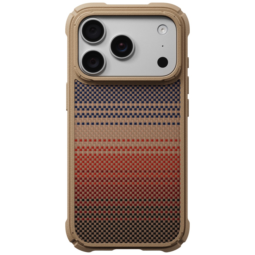 Dėklas PITAKA Cairn Case, skirtas iPhone 18 Pro / 17 Pro, sunset aprašymas - Prekės nuotrauka