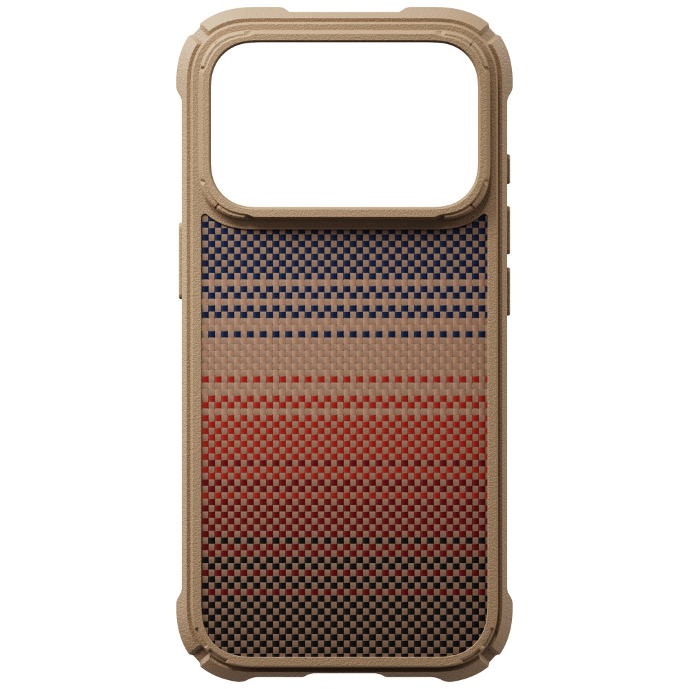 Dėklas PITAKA Cairn Case, skirtas iPhone 18 Pro / 17 Pro, sunset aprašymas - Prekės nuotrauka