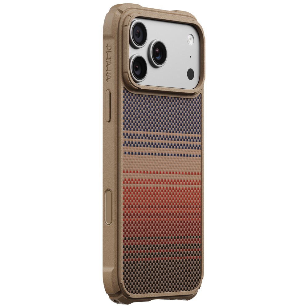 Dėklas PITAKA Cairn Case, skirtas iPhone 18 Pro Max / 17 Pro Max, sunset aprašymas - Prekės nuotrauka
