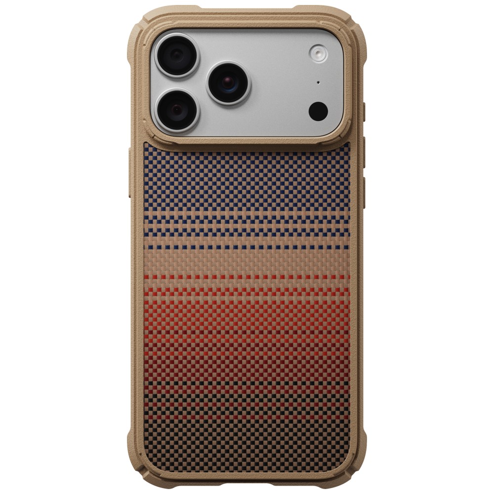 Dėklas PITAKA Cairn Case, skirtas iPhone 18 Pro Max / 17 Pro Max, sunset aprašymas - Prekės nuotrauka