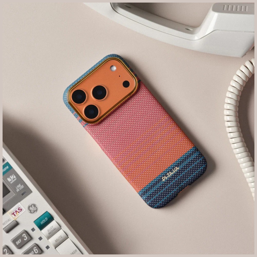 Dėklas PITAKA Edge dėklas California Dream 04 skirtas Apple iPhone 17 Pro Max sunset aprašymas - Prekės nuotrauka