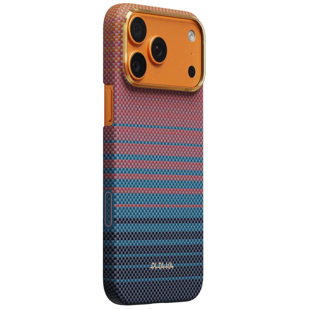 Dėklas PITAKA Edge dėklas California Dream 05 skirtas Apple iPhone 17 Pro Max sunset aprašymas - Prekės nuotrauka