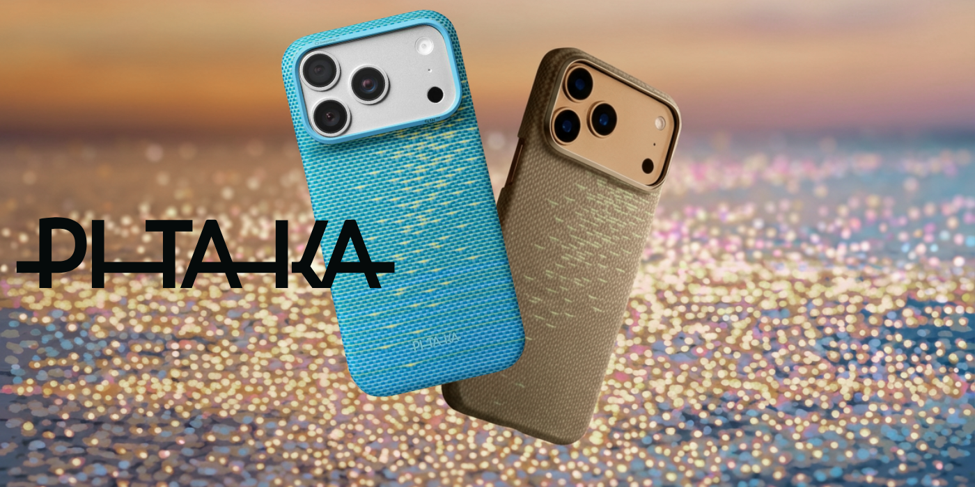 Dėklas PITAKA Edge MagSafe dėklas, skirtas iPhone 18 Pro / 17 Pro, lucid mėlynas aprašymas - Prekės nuotrauka