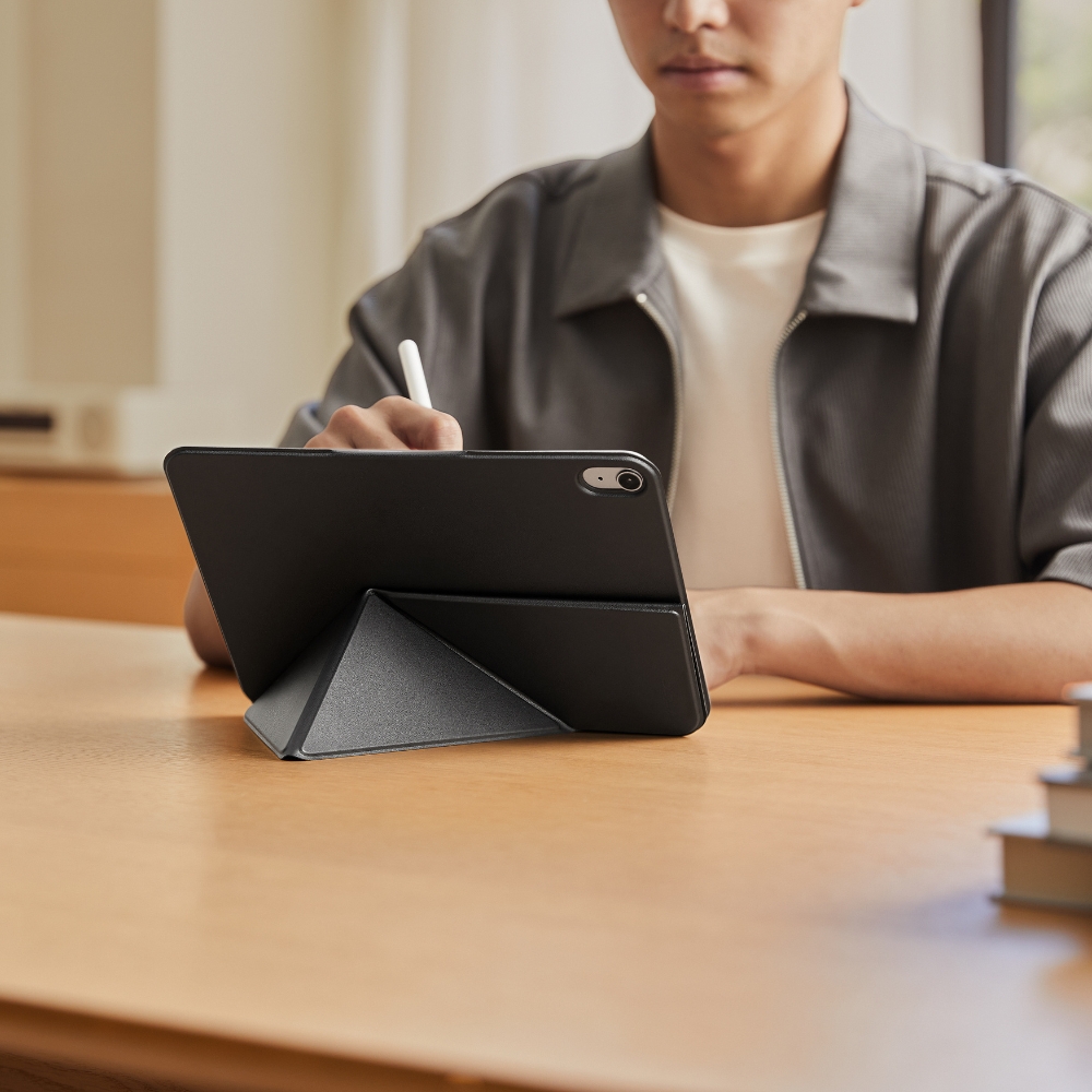 Dėklas PITAKA MagEZ Folio 2 skirtas iPad Pro 12.9″ (2021-2022) iPad Air 13″ (2024-2025) juodos spalvos aprašymas - Prekės nuotrauka Dėklas PITAKA MagEZ Folio 2 skirtas iPad Pro 12.9″ (2021-2022) iPad Air 13″ (2024-2025) juodos spalvos aprašymas - Prekės nuotrauka