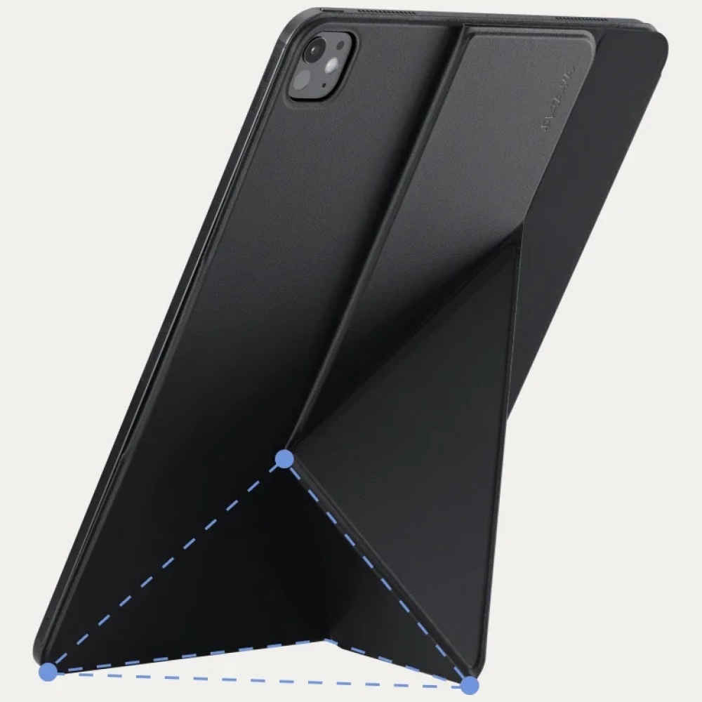Dėklas PITAKA MagEZ Folio 3, skirtas iPad Pro 13″ M4 / M5, juodas aprašymas - Prekės nuotrauka