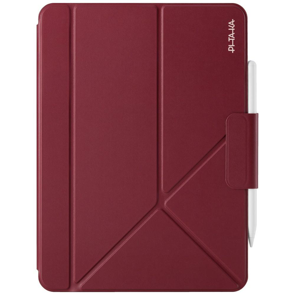 Dėklas PITAKA MagEZ Folio 3, skirtas iPad Air 13″ M2/M3/M4, Harvard Crimson aprašymas - Prekės nuotrauka