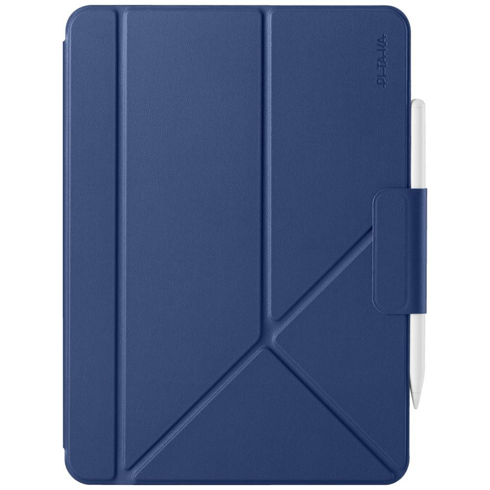 Dėklas PITAKA MagEZ Folio 3, skirtas iPad Air 13″ M2/M3/M4, vidurnakčio mėlyna aprašymas - Prekės nuotrauka
