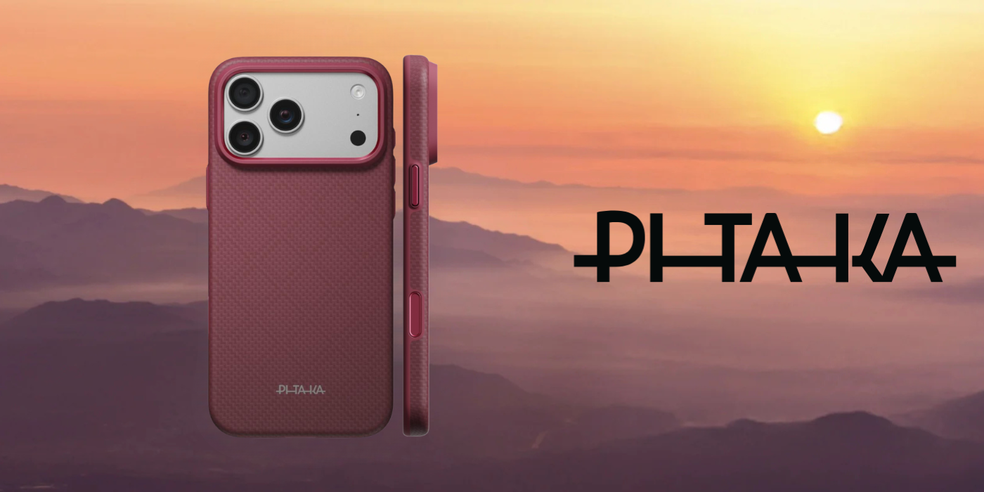 Dėklas PITAKA Summa Case, skirtas iPhone 18 Pro Max / 17 Pro Max, bordo spalvos aprašymas - Prekės nuotrauka