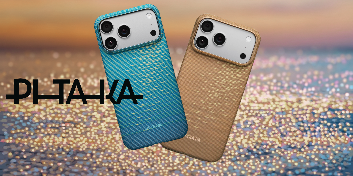 Dėklas PITAKA Ultra-Slim MagSafe, skirtas iPhone 17 Pro Max, golden glint aprašymas - Prekės nuotrauka
