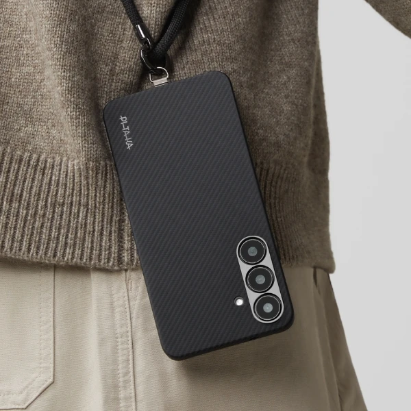 Dėklas PITAKA Ultra-Slim MagSafe skirtas Samsung Galaxy S25 juodos ir pilkos spalvos aprašymas - Prekės nuotrauka Dėklas PITAKA Ultra-Slim MagSafe skirtas Samsung Galaxy S25 juodos ir pilkos spalvos aprašymas - Prekės nuotrauka