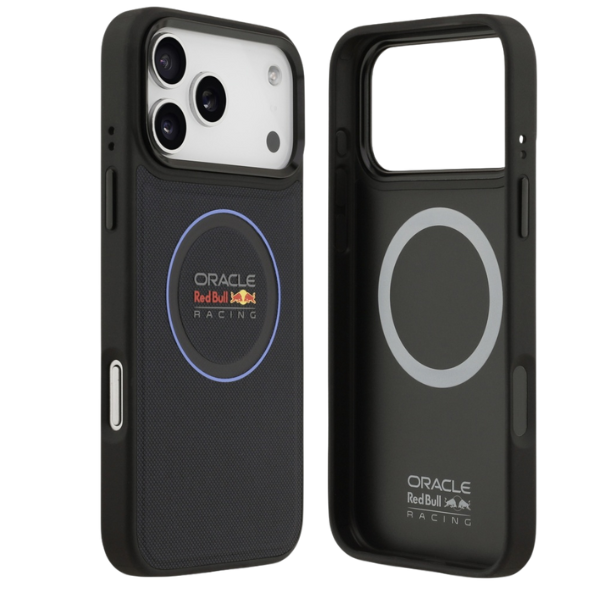 Red Bull Raudona Bull Dėklas Raudona Bull Meshed Mėlyna Ring & Metal Mygtukai MagSafe iPhone 17 Pro Max tamsiai mėlynas aprašymas - Prekės nuotrauka