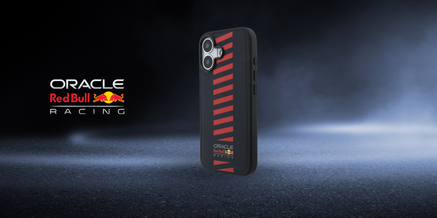Red Bull Raudona Bull Dėklas Raudona Bull Meshed Powerbar MagSafe Apple iPhone 17 Pro Max navy aprašymas - Prekės nuotrauka