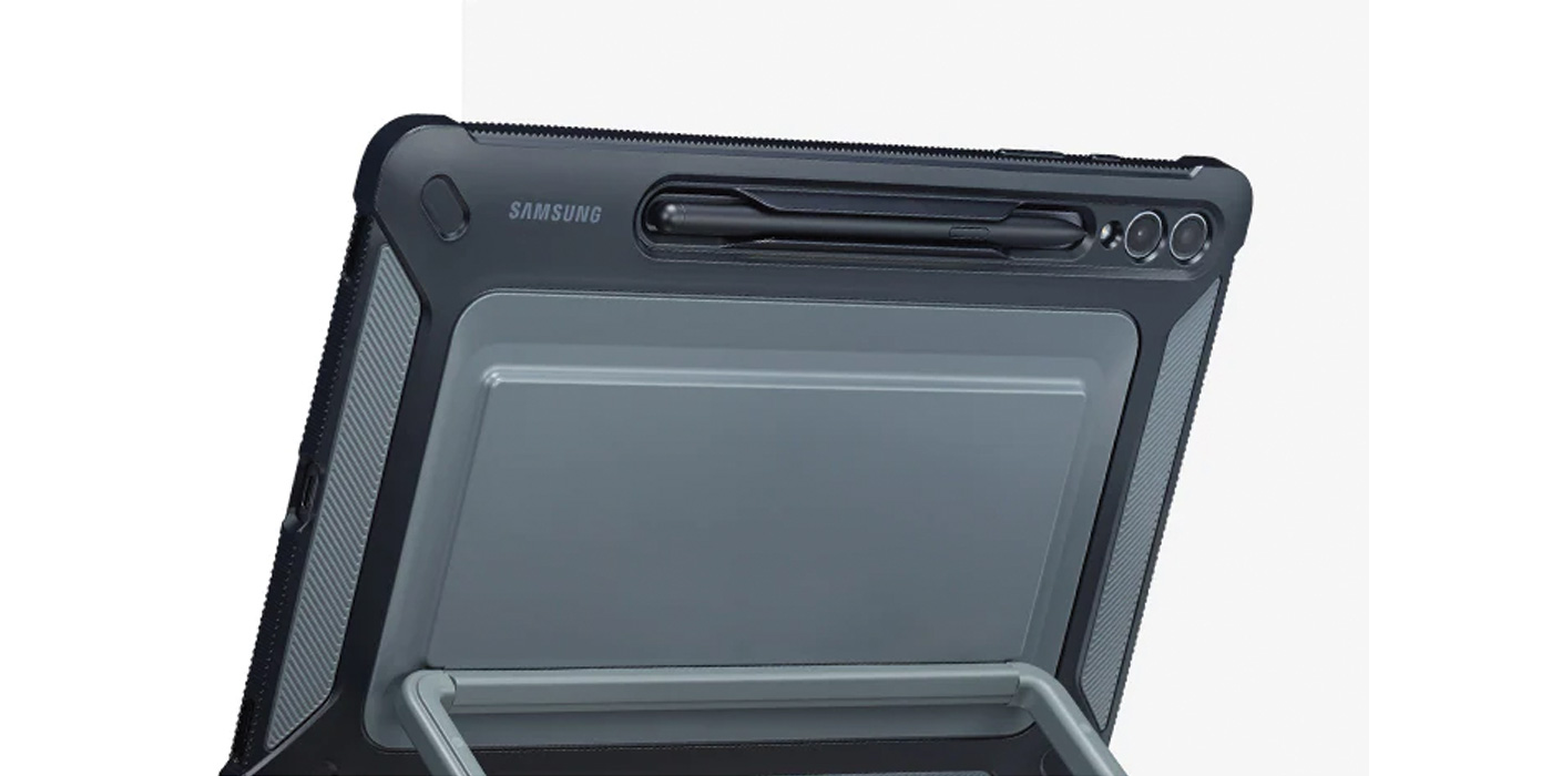 112803 Dėklas Samsung EF-RX610CBEGWW Tab S9 FE+ juodos spalvos Outdoor Cover aprašymas - Prekės nuotrauka 112803 Dėklas Samsung EF-RX610CBEGWW Tab S9 FE+ juodos spalvos Outdoor Cover aprašymas - Prekės nuotrauka