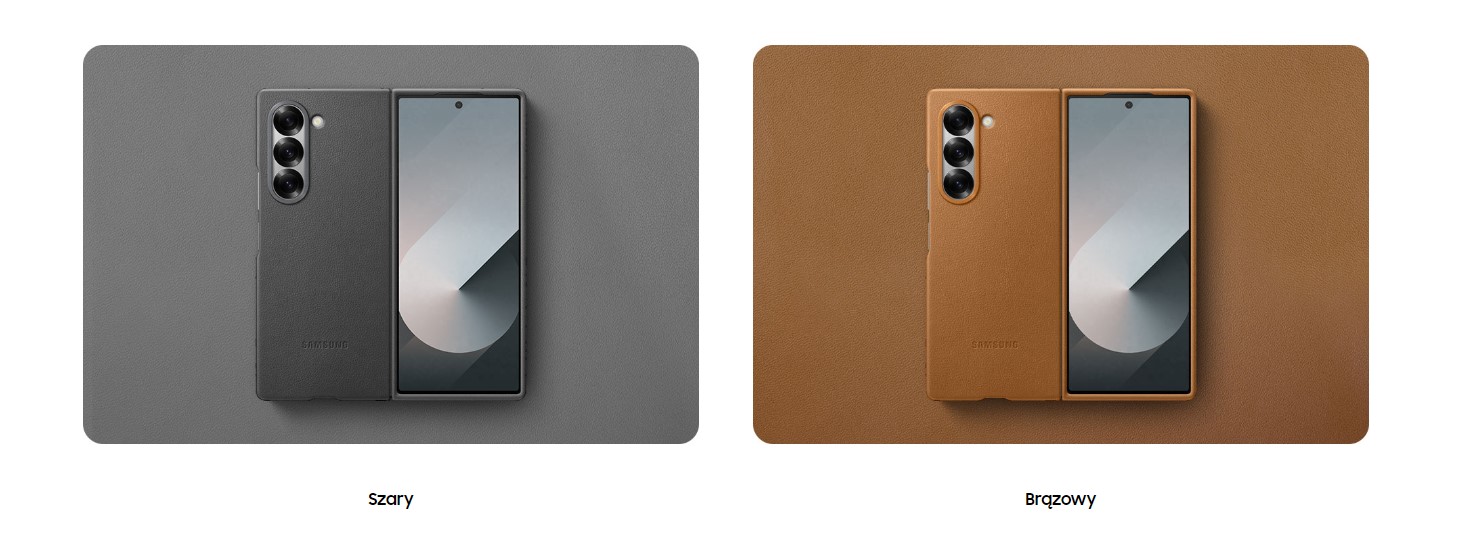 VF956PAEGWW Kindsuit dėklas Samsung Galaxy Fold6 (rudas) aprašymas - Prekės nuotrauka