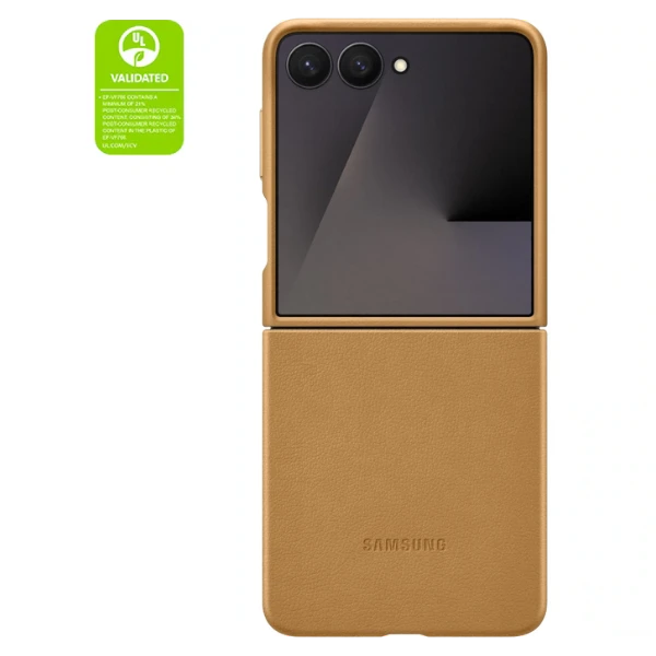 VF766PAEGWW „Kindsuit“ dėklas „Samsung Galaxy Flip7“, kupranugario spalvos aprašymas - Prekės nuotrauka VF766PAEGWW „Kindsuit“ dėklas „Samsung Galaxy Flip7“, kupranugario spalvos aprašymas - Prekės nuotrauka