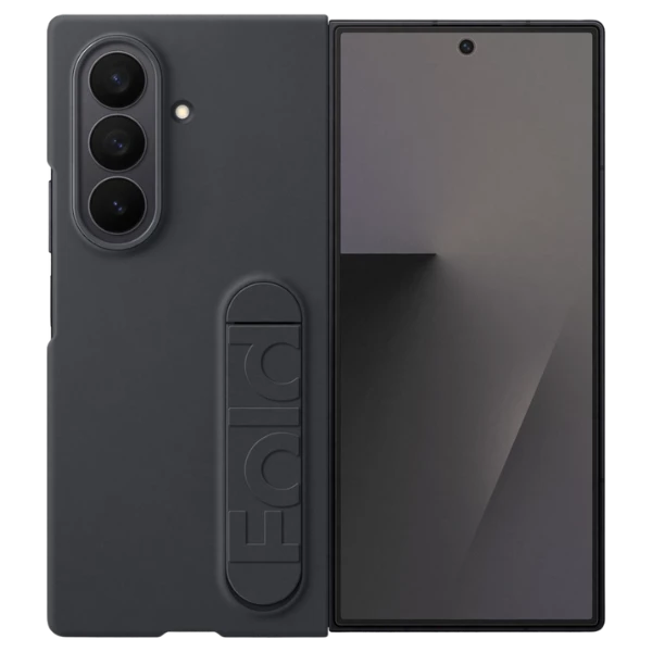 MF966CBEGWW Silikoninis dėklas Samsung Galaxy Fold7, Juodas aprašymas - Prekės nuotrauka