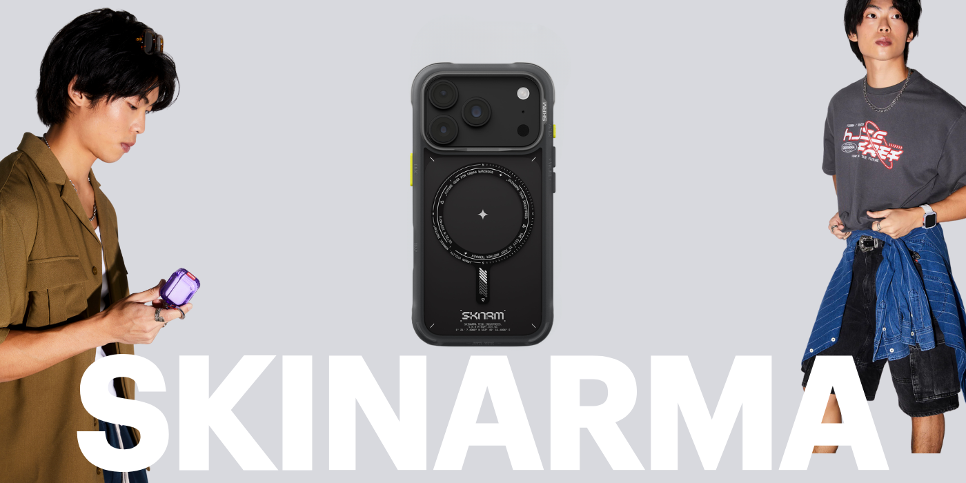 Dėklas Skinarma Avion MagSafe, skirtas iPhone 18 Pro / 17 Pro, juodas aprašymas - Prekės nuotrauka
