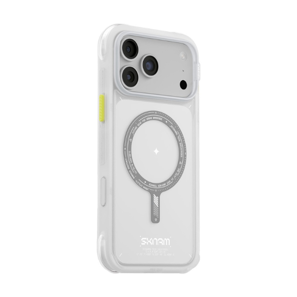 Dėklas Skinarma Avion MagSafe, skirtas iPhone 18 Pro Max / 17 Pro Max, baltas aprašymas - Prekės nuotrauka