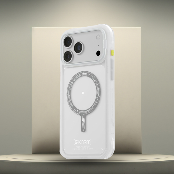 Dėklas Skinarma Avion MagSafe, skirtas iPhone 18 Pro Max / 17 Pro Max, baltas aprašymas - Prekės nuotrauka