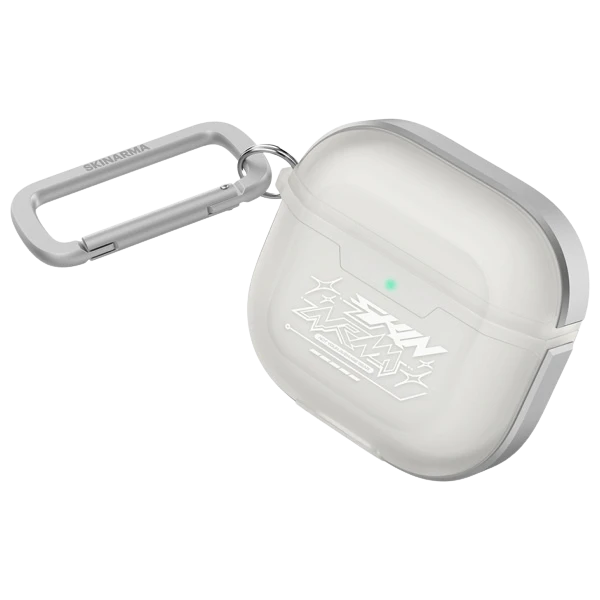 Dėklas Skinarma Kinzoku skirtas AirPods 4 frost aprašymas - Prekės nuotrauka