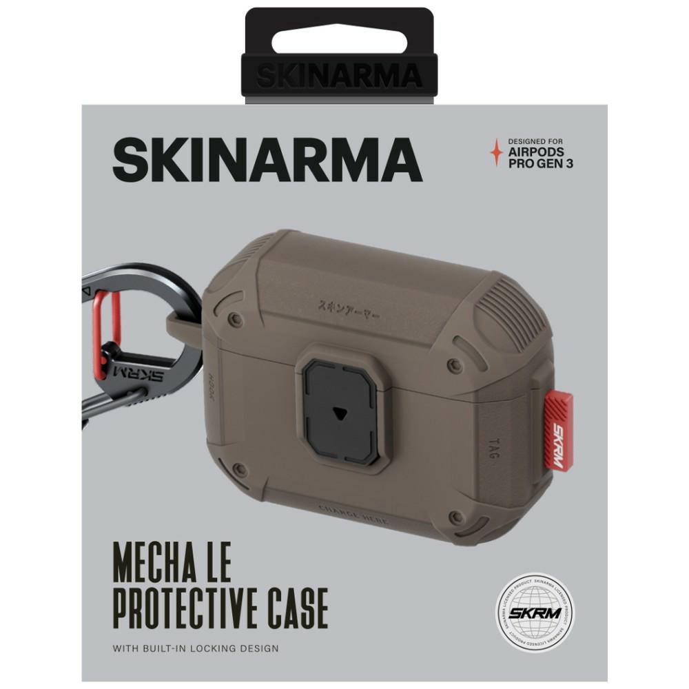 Dėklas Skinarma Mecha LE skirtas AirPods Pro 3 Birch aprašymas - Prekės nuotrauka