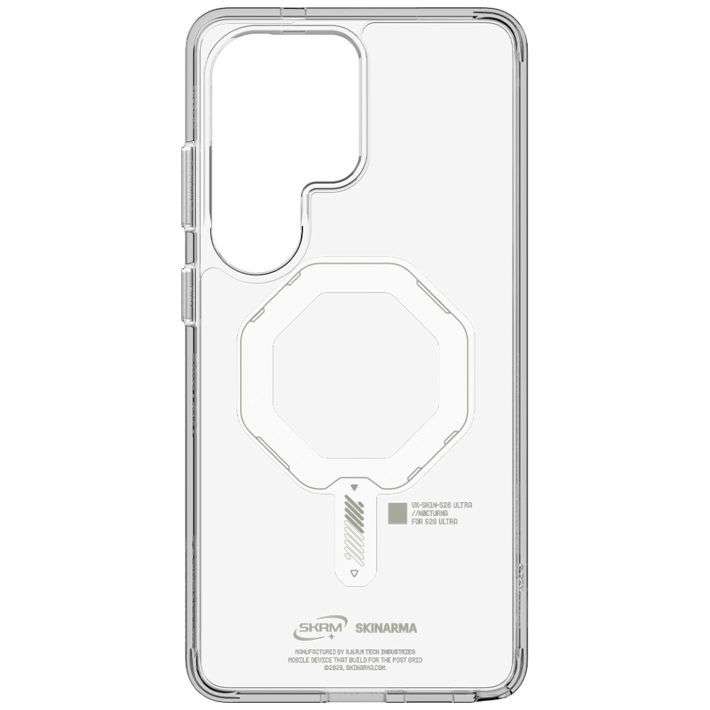 Dėklas Skinarma Saido Mag-Charge Samsung Galaxy S26 Ultra niteglow aprašymas - Prekės nuotrauka