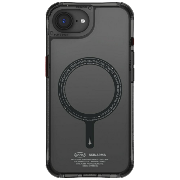 Dėklas Skinarma Saido MagSafe Apple iPhone 16e juodos spalvos aprašymas - Prekės nuotrauka Dėklas Skinarma Saido MagSafe Apple iPhone 16e juodos spalvos aprašymas - Prekės nuotrauka