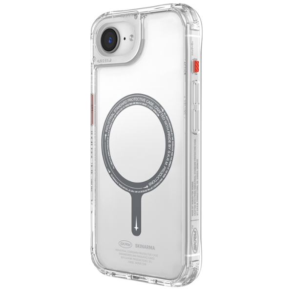 Dėklas Skinarma Saido MagSafe iPhone 16e skaidrus aprašymas - Prekės nuotrauka