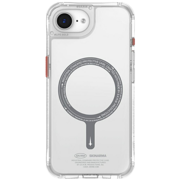 Dėklas Skinarma Saido MagSafe iPhone 16e skaidrus aprašymas - Prekės nuotrauka