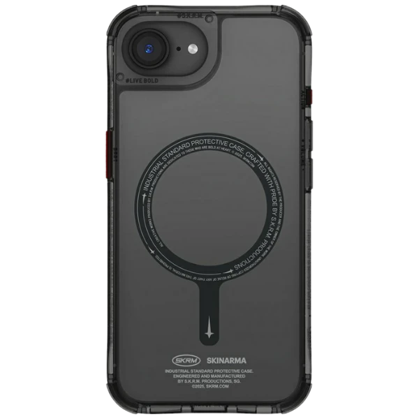 Dėklas Skinarma Saido MagSafe skirtas Apple iPhone 16e juodos spalvos aprašymas - Prekės nuotrauka Dėklas Skinarma Saido MagSafe skirtas Apple iPhone 16e juodos spalvos aprašymas - Prekės nuotrauka