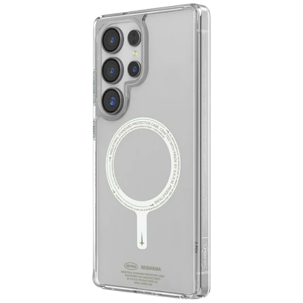 Dėklas Skinarma Saido MagSafe skirtas Samsung Galaxy S25 Ultra niteglow aprašymas - Prekės nuotrauka Dėklas Skinarma Saido MagSafe skirtas Samsung Galaxy S25 Ultra niteglow aprašymas - Prekės nuotrauka