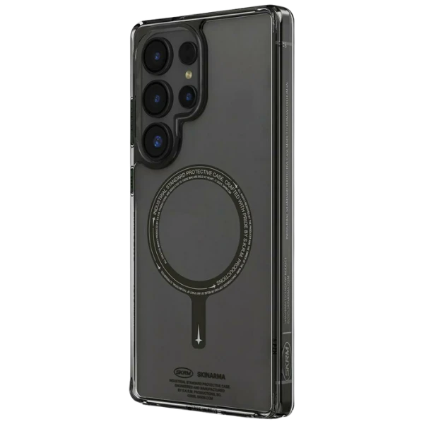 Dėklas Skinarma Saido MagSafe skirtas Samsung Galaxy S25 Ultra juodos spalvos aprašymas - Prekės nuotrauka Dėklas Skinarma Saido MagSafe skirtas Samsung Galaxy S25 Ultra juodos spalvos aprašymas - Prekės nuotrauka
