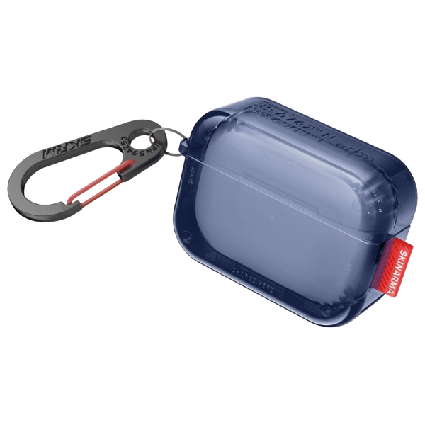 Dėklas Skinarma Saido skirtas AirPods Pro 2 dark mėlynas aprašymas - Prekės nuotrauka
