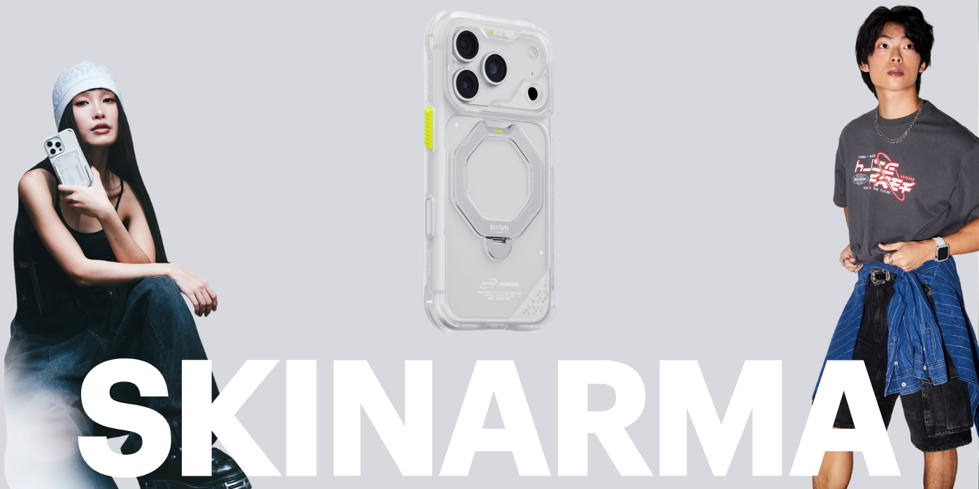 Dėklas Skinarma Saturn MagSafe + besisukantis stovas, skirtas iPhone 18 Pro / 17 Pro, matinis (frost) aprašymas - Prekės nuotrauka