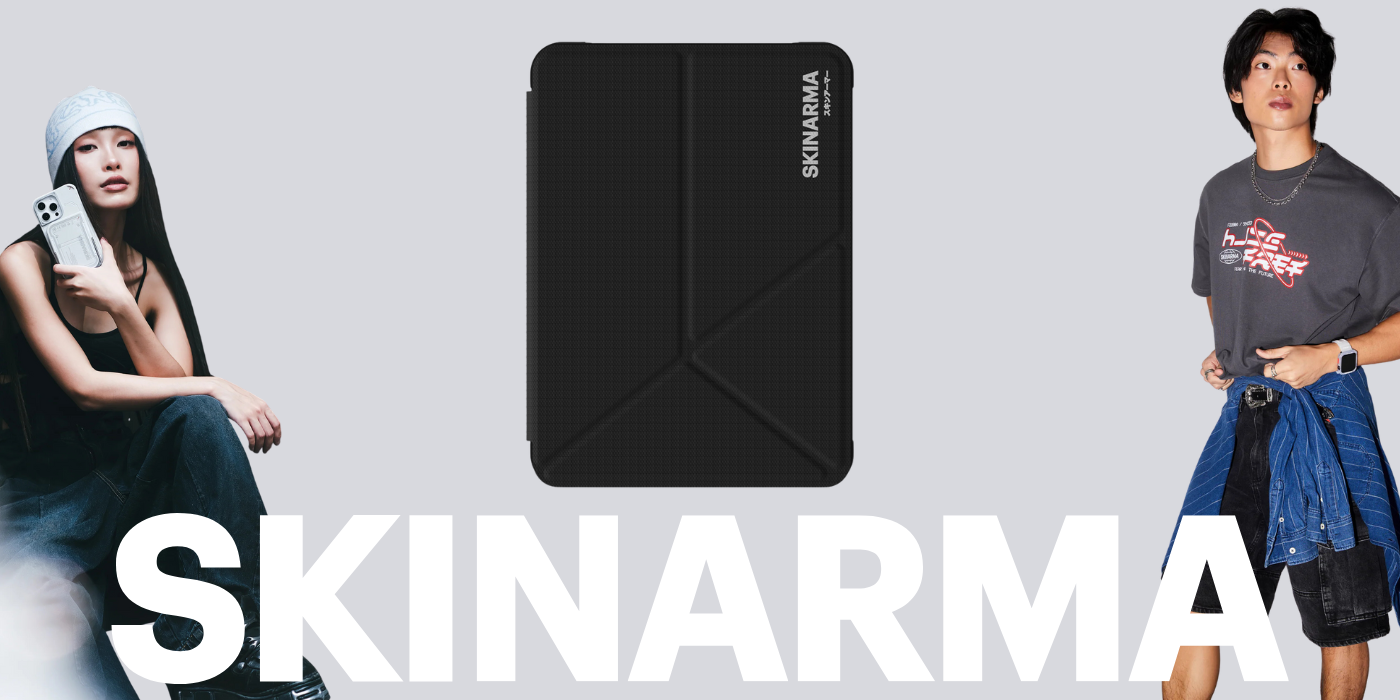 „Skinarma Trax“ su „Kindle Paperwhite 12“ (7 kartos) juoda aprašymas - Prekės nuotrauka