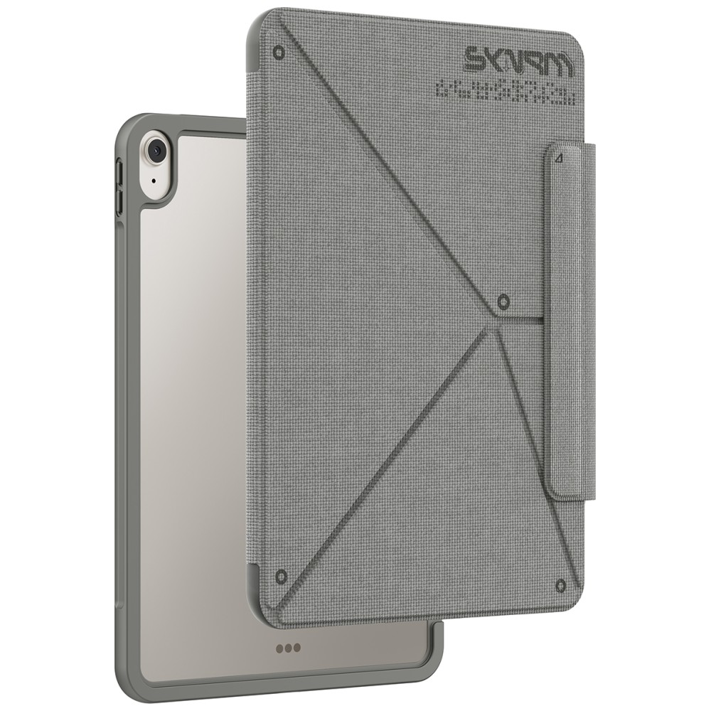 Dėklas Skinarma Trilon skirtas Apple iPad Air 11″ M2 2024 / M4 2026 pilkos spalvos aprašymas - Prekės nuotrauka