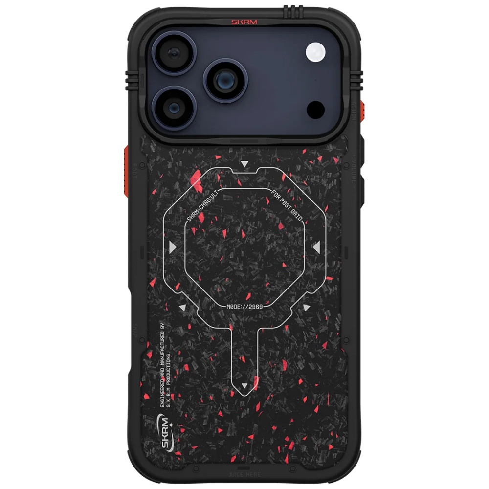 Dėklas Skinarma Vektor MagSafe iPhone 17 Pro onyks aprašymas - Prekės nuotrauka