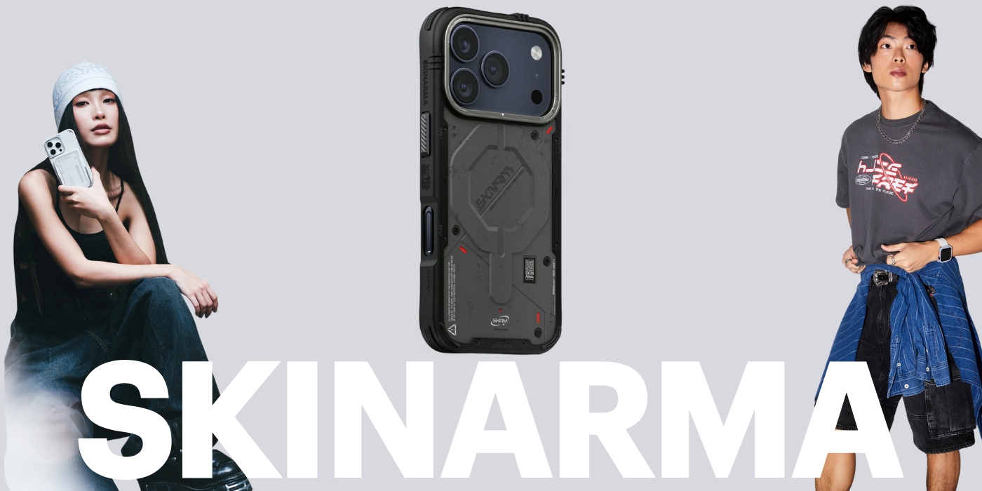 Dėklas Skinarma Vigor MagSafe iPhone 17 Pro grafito spalvos aprašymas - Prekės nuotrauka