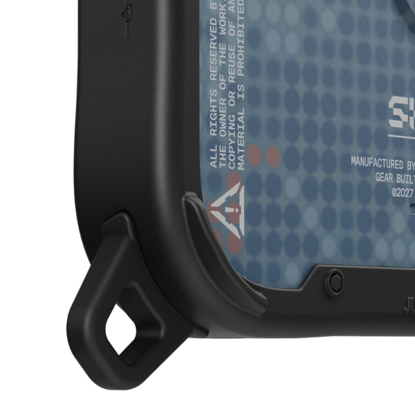 Dėklas Skinarma Vigor XE MagSafe, skirtas iPhone 18 Pro / 17 Pro, mėlynas aprašymas - Prekės nuotrauka